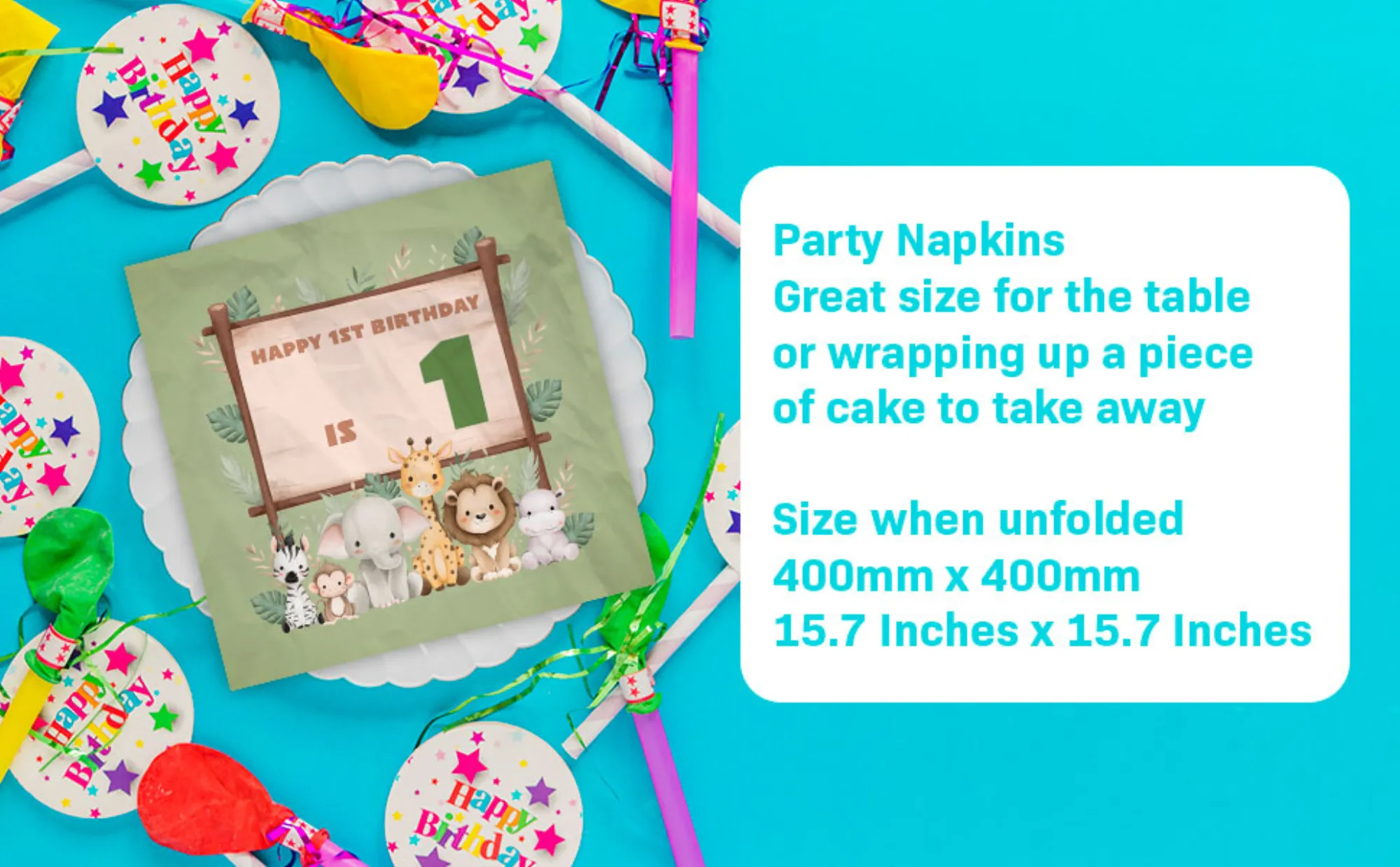 Jungle Kids Party Set image 12